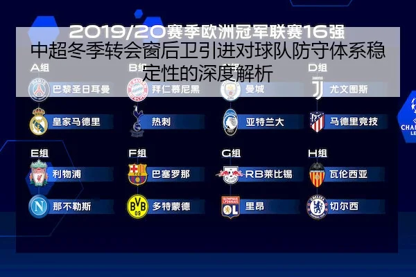 中超冬季转会窗后卫引进对球队防守体系稳定性的深度解析 - HTHSports